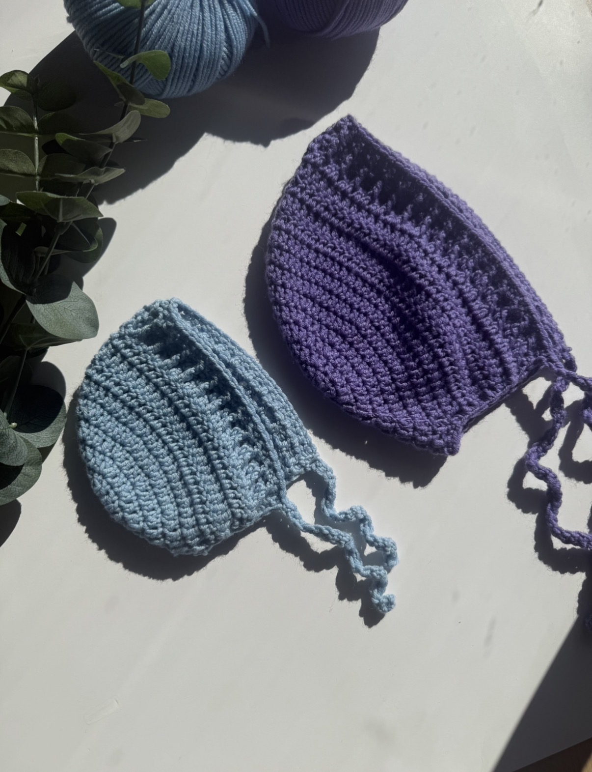Easy Cozy Ribbed Bonnet: Free Crochet Pattern in 8 Sizes from Newborn to Large Adult photo 4