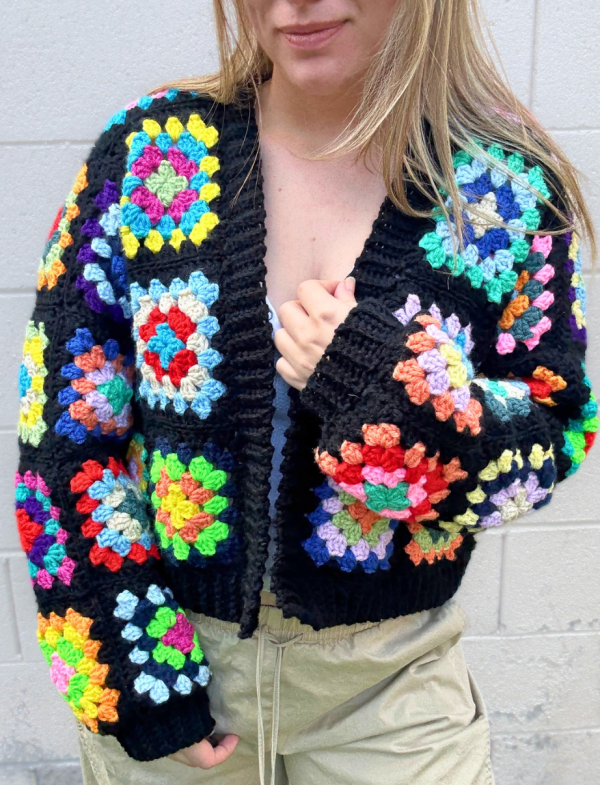 Granny's BEST Cardigan: (FREE Crochet Pattern) photo 2