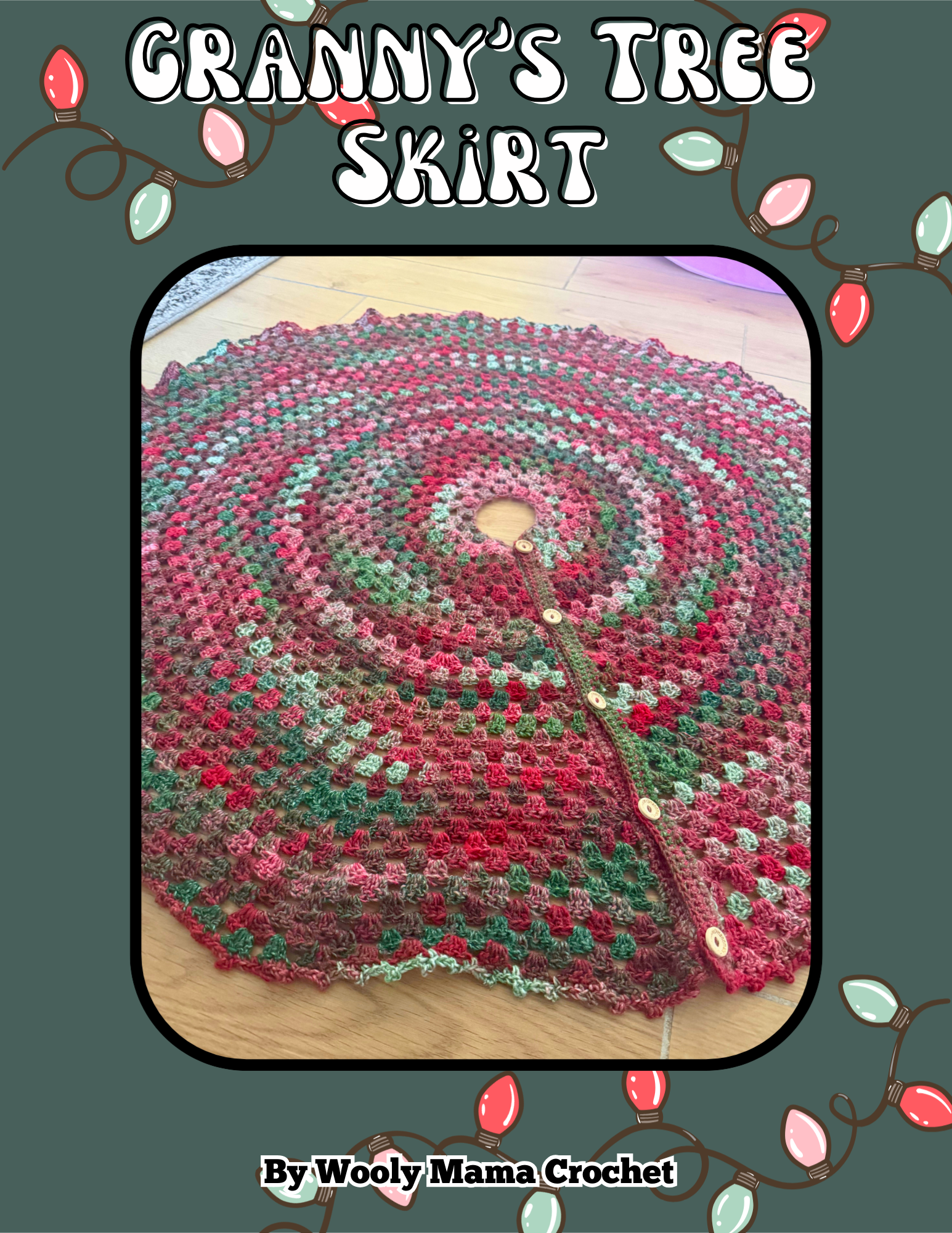 How to Crochet a Tree Skirt: Granny's Tree Skirt FREE PATTERN photo 1