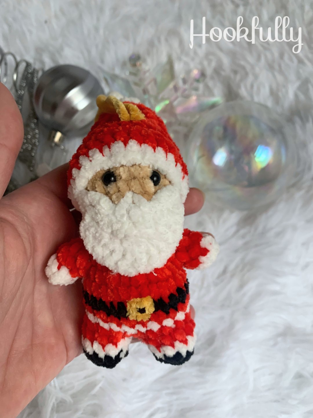Christmas Santa Ornament photo 2
