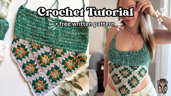 Granny's Bandana Top: Get the Free Crochet Pattern Here photo 3