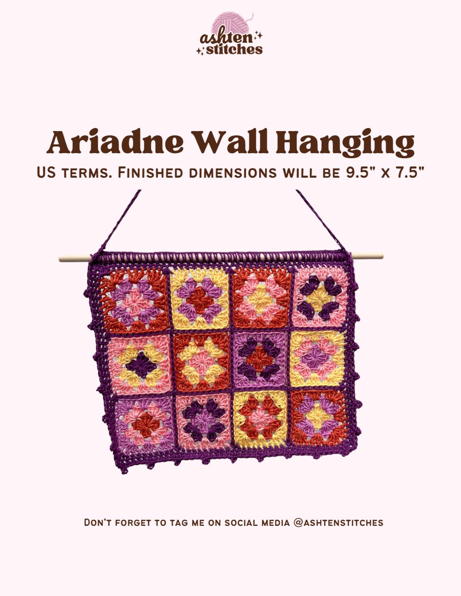 Ariadne Crochet Wall Hanging Pattern