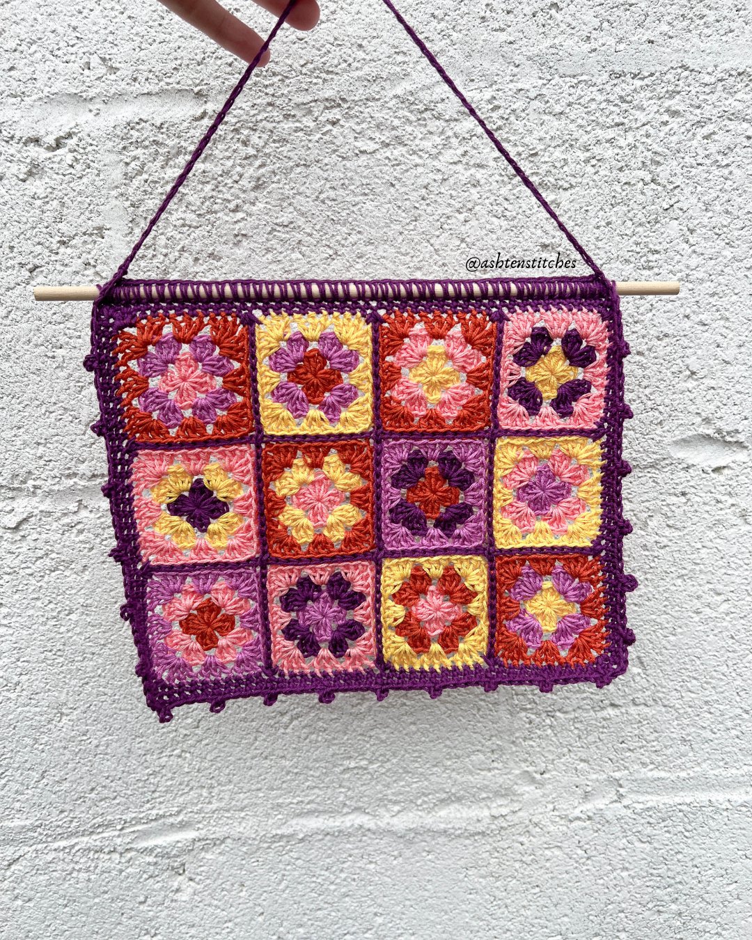 Ariadne Crochet Wall Hanging Pattern photo 3