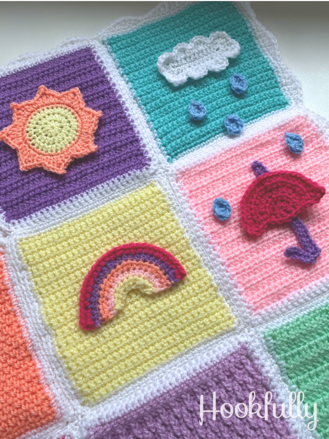 Sun Showers Weather Appliqués photo 2