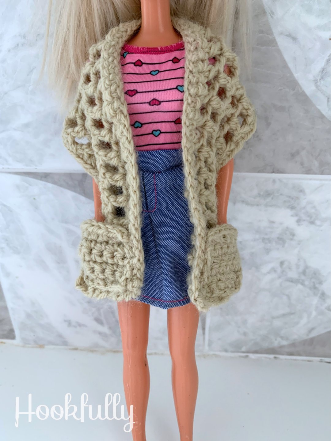 Fashion Doll Pocket Shawl photo 2