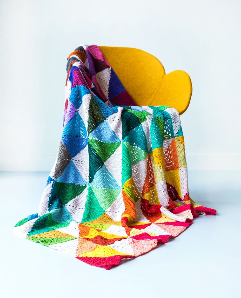 Rainbow Origami Blanket photo 1
