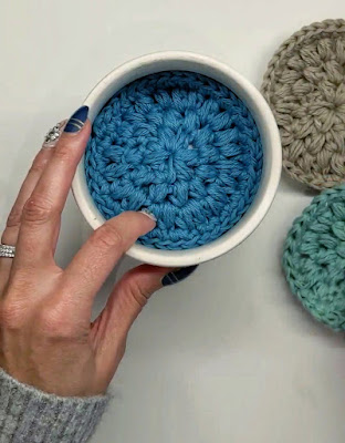 Crochet Face Scrubbies photo 3