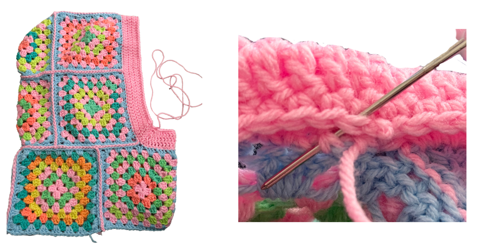 Free Pattern: Granny Square Balaclava / Snowboard and Ski Hood photo 9