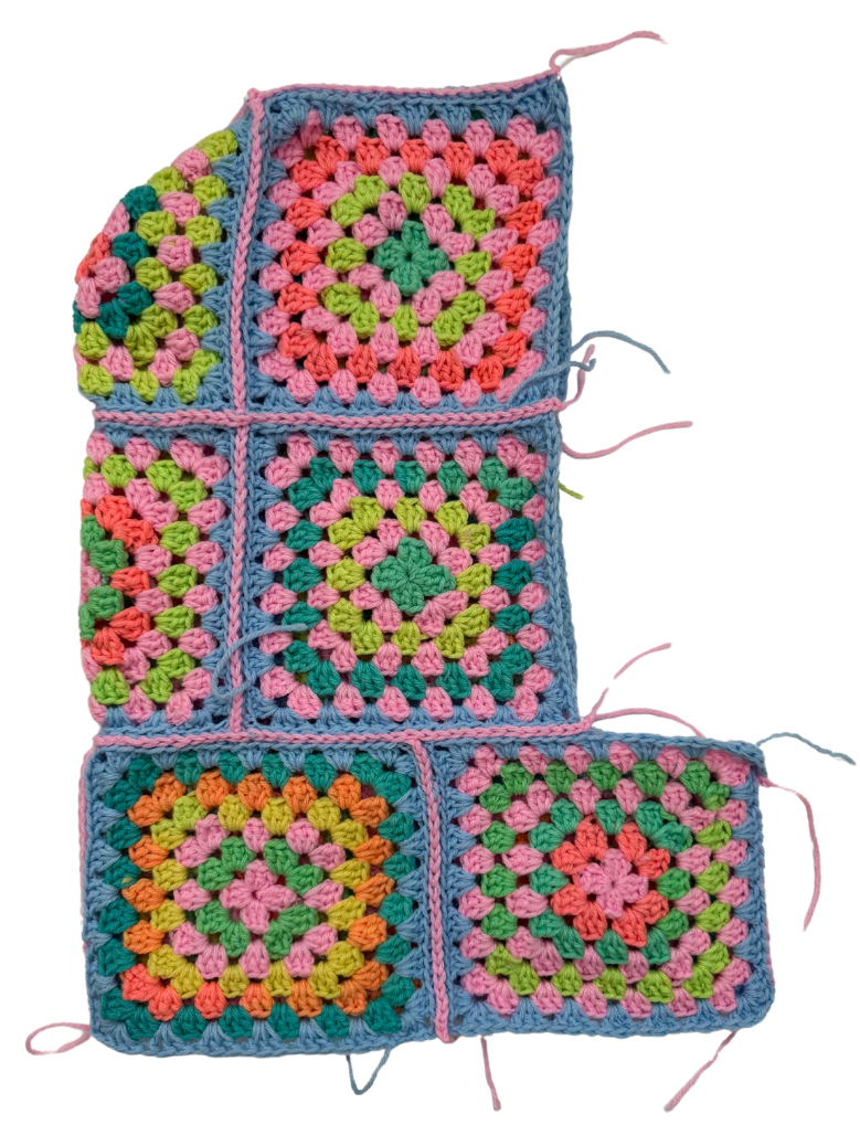 Free Pattern: Granny Square Balaclava / Snowboard and Ski Hood photo 8