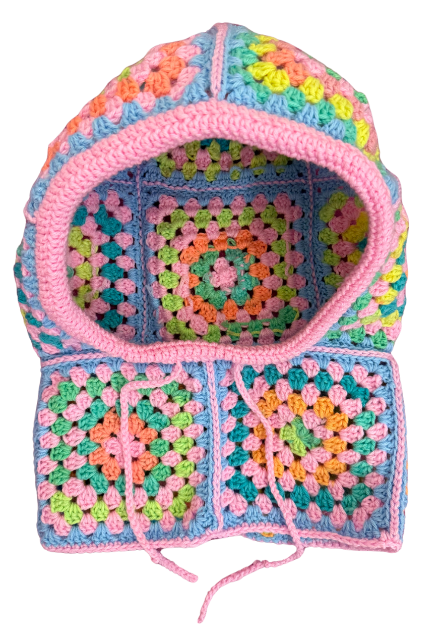 Free Pattern: Granny Square Balaclava / Snowboard and Ski Hood photo 10