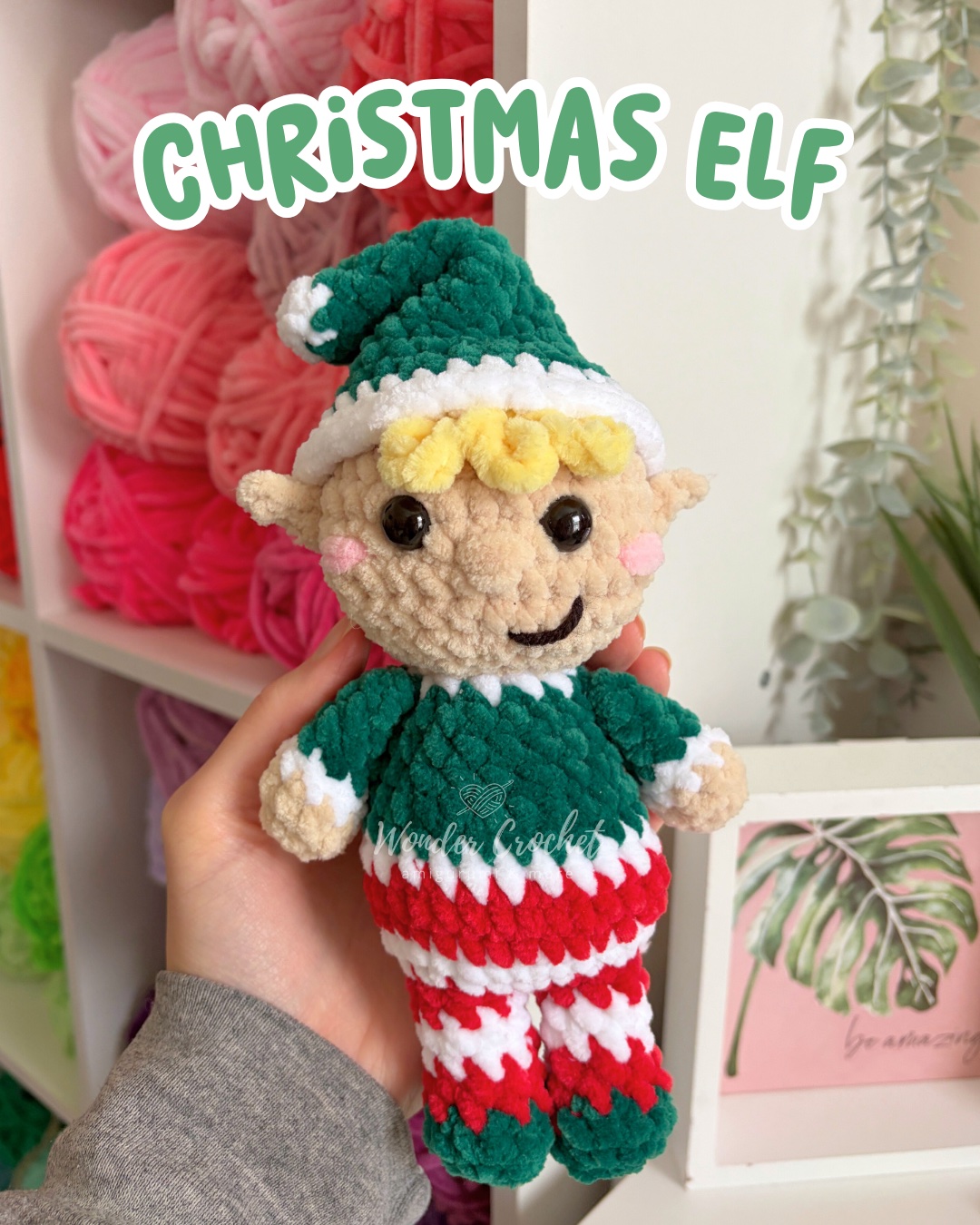 Christmas Elf Plush Free Crochet Pattern – Amigurumi photo 2