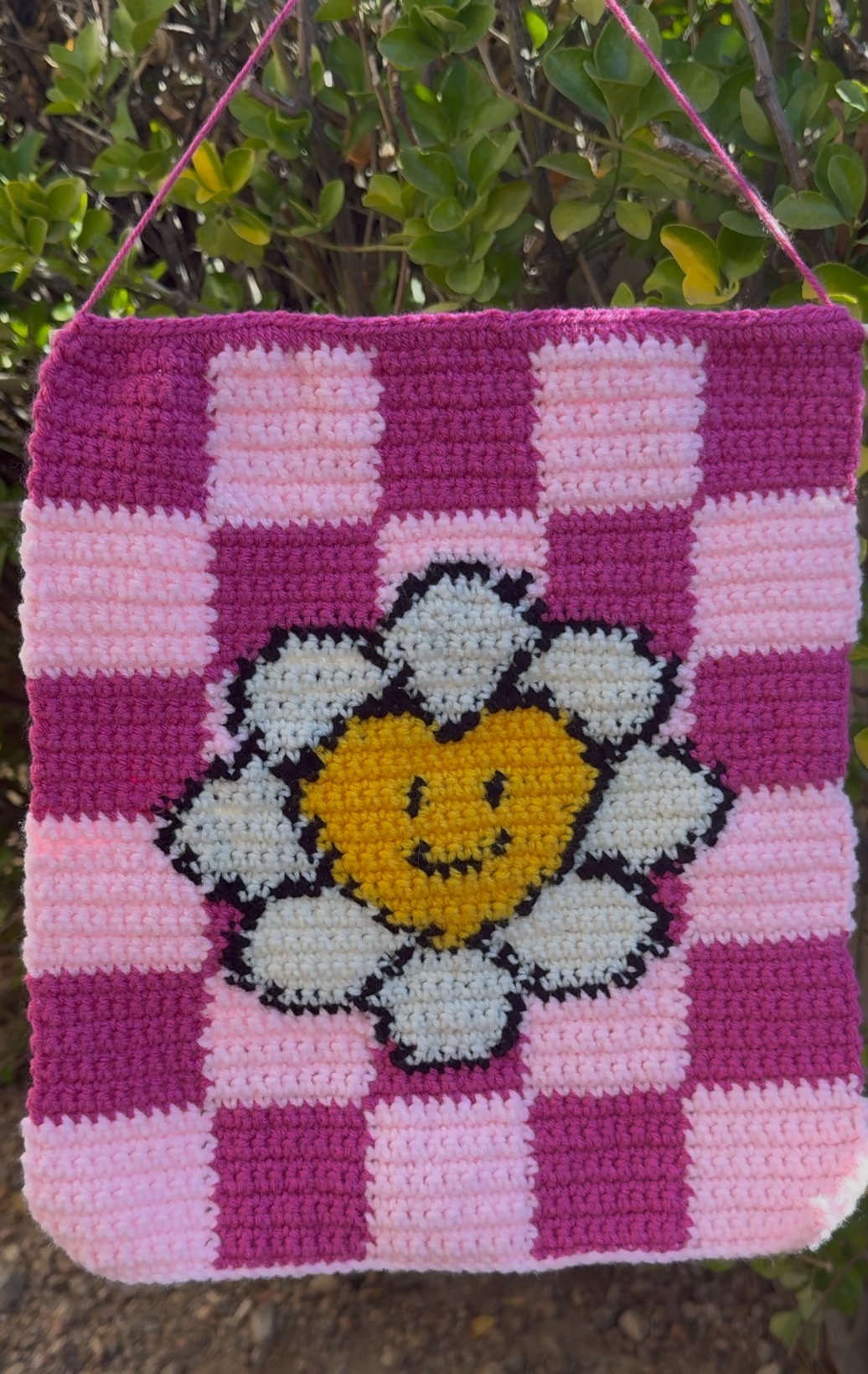 Retro Heart Daisy Tapestry: Free Crochet Pattern photo 4