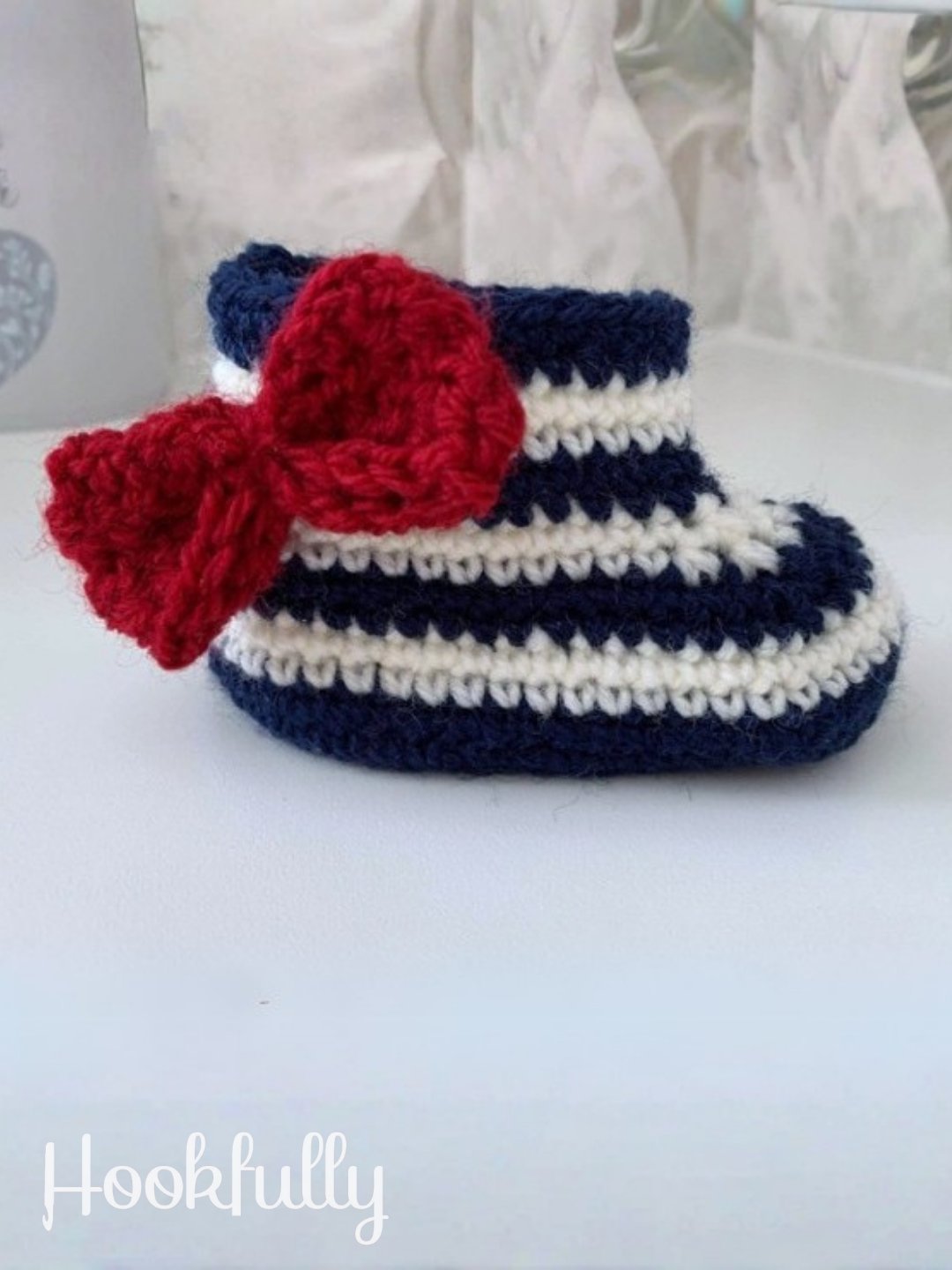 Summer Nights Baby Booties photo 2