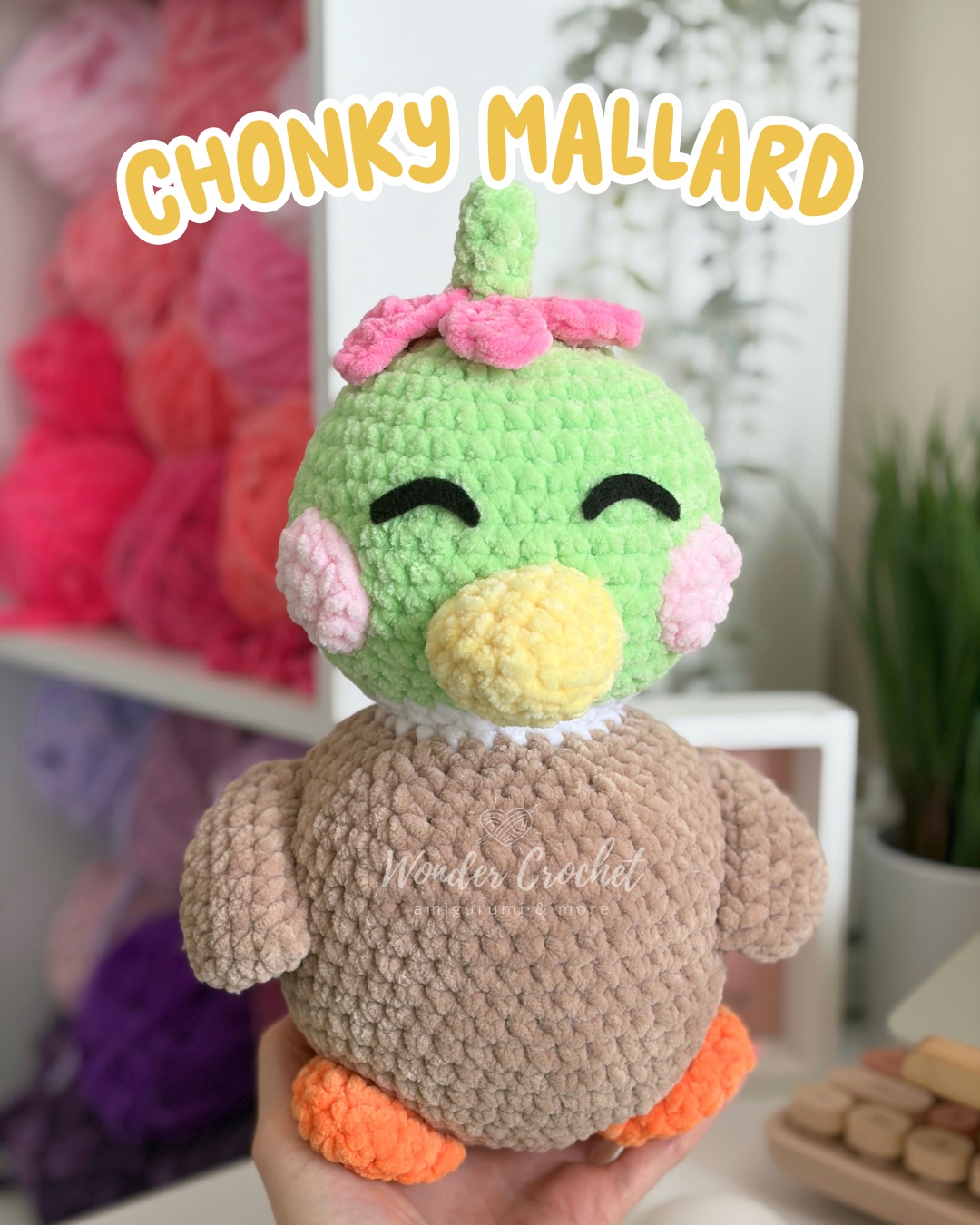 Mallard Duck Crochet Pattern - Easy Amigurumi photo 2