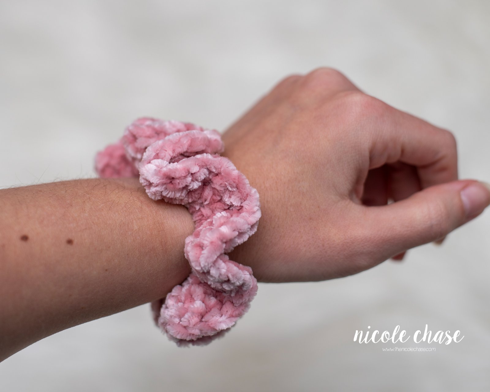 Simple Velvet Scrunchie photo 2