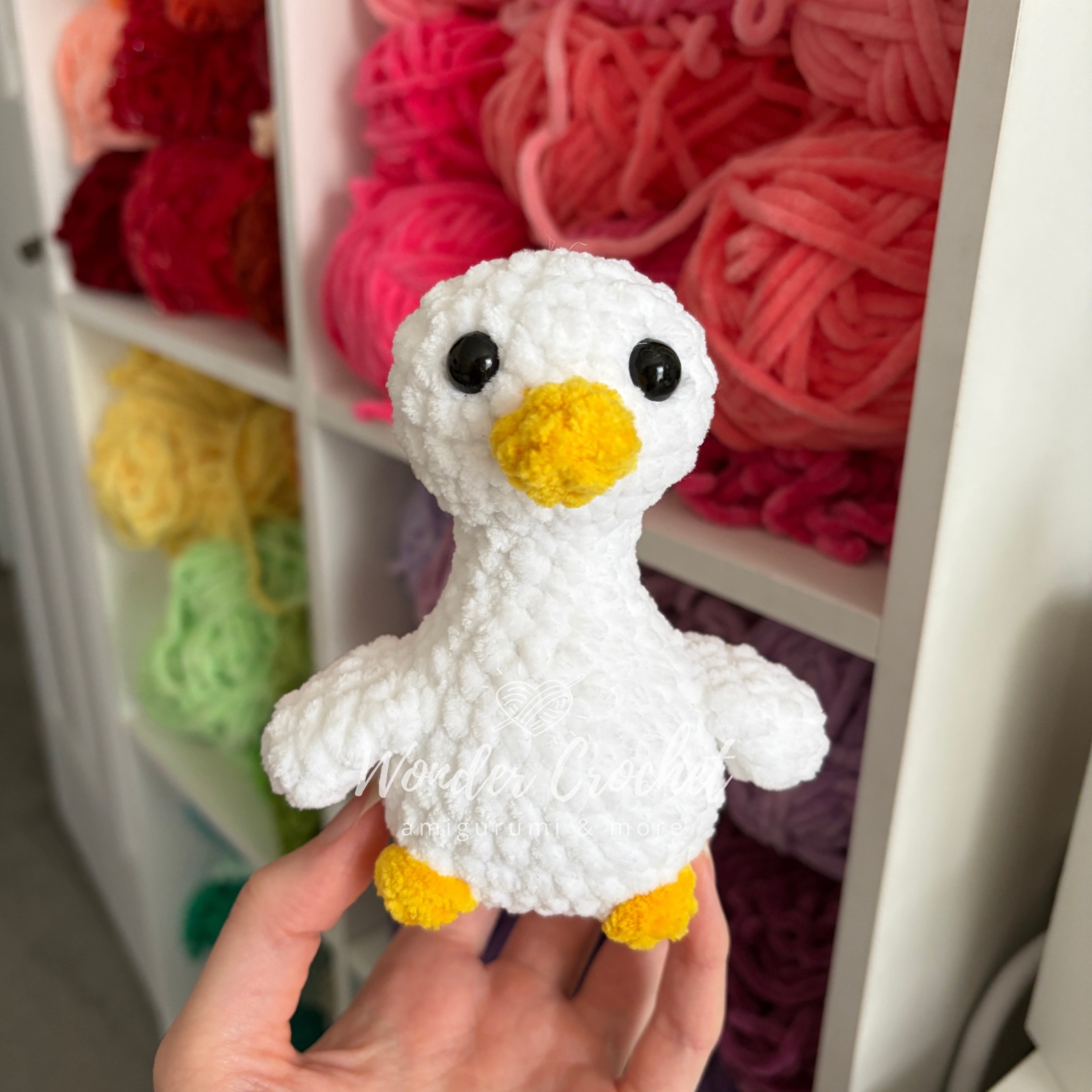 Little No-Sew Goose Plush Free Crochet Pattern – Amigurumi photo 2