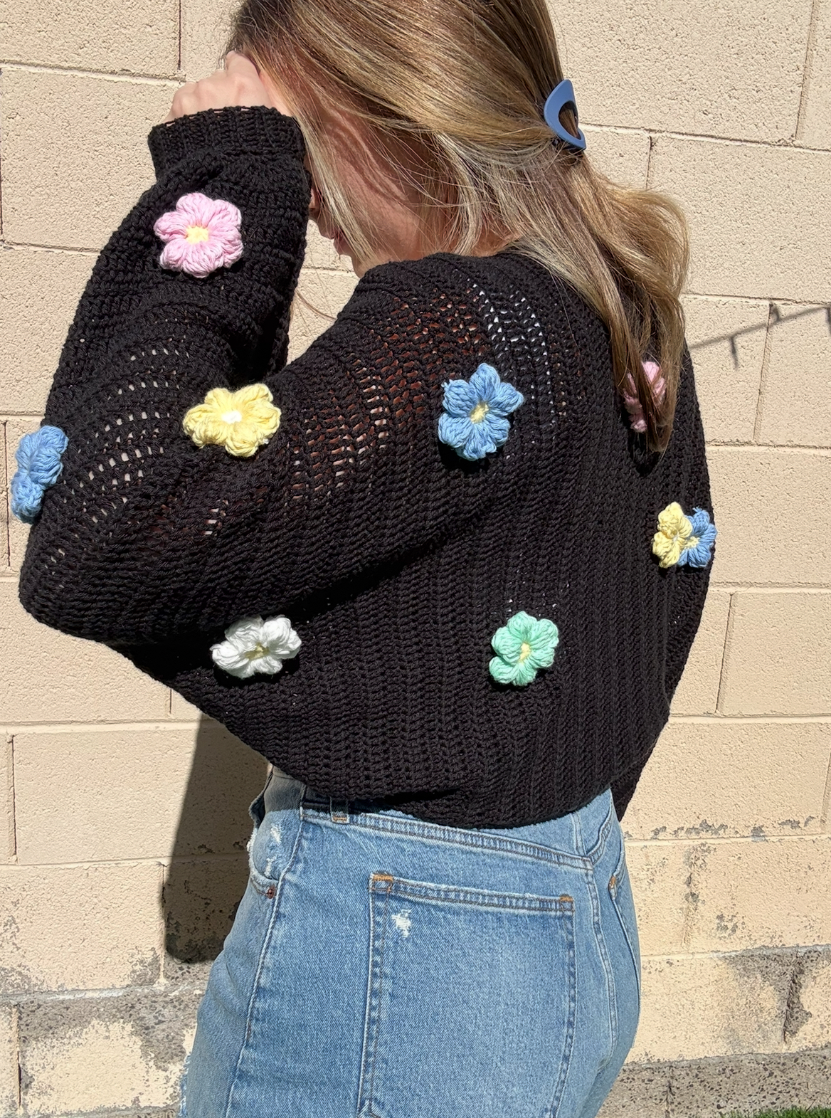 Easy & Beautiful Crochet Flower Shrug – A Beginner's Dream Project photo 3