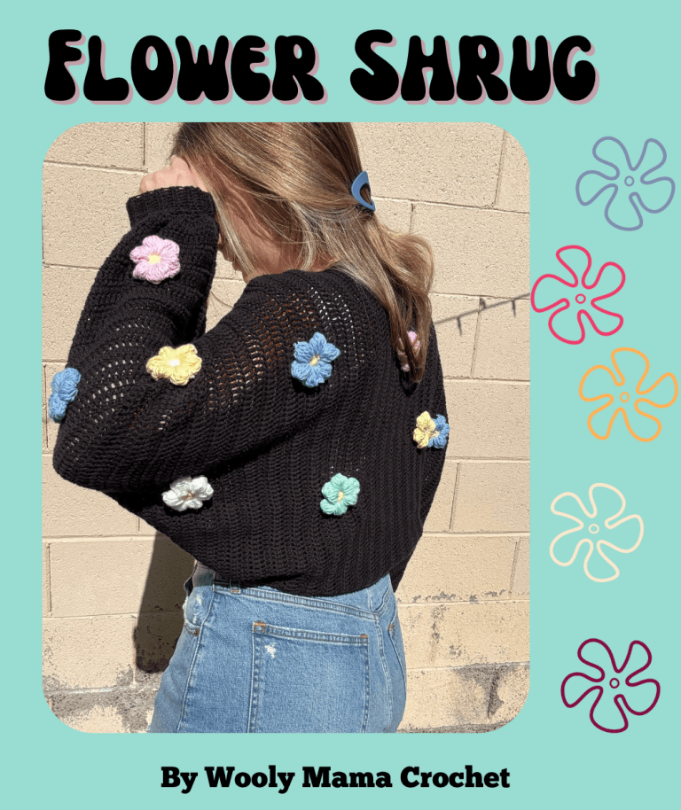 Easy & Beautiful Crochet Flower Shrug – A Beginner's Dream Project photo 4