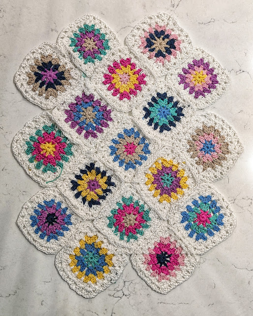 I Can Buy Myself Flowers Granny Square Bag photo 10