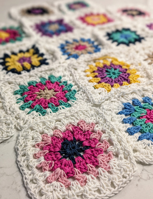 I Can Buy Myself Flowers Granny Square Bag photo 5