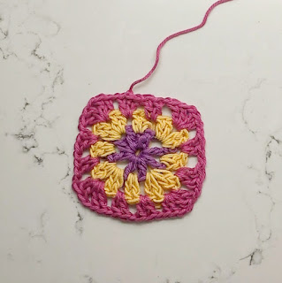 I Can Buy Myself Flowers Granny Square Bag photo 8