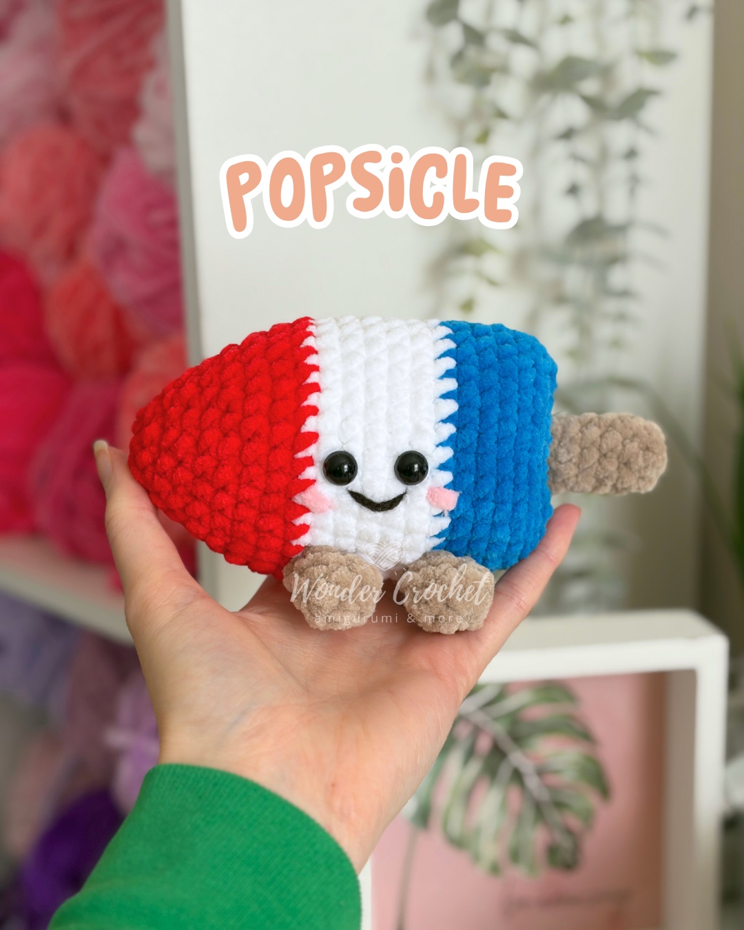 Firecracker Popsicle Amigurumi Free Crochet Pattern photo 1
