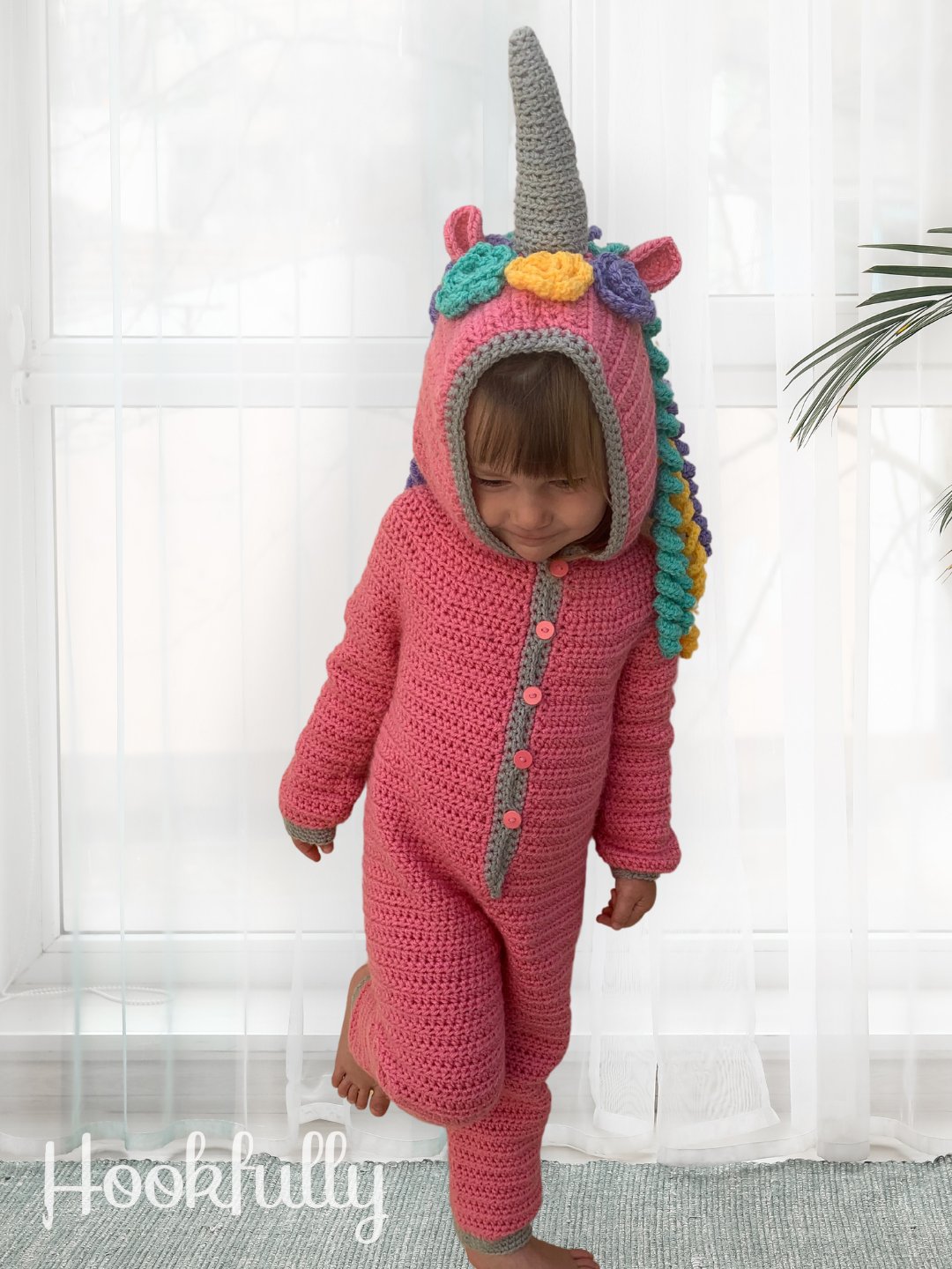 Unicorn Kids Onesie Pyjamas photo 2