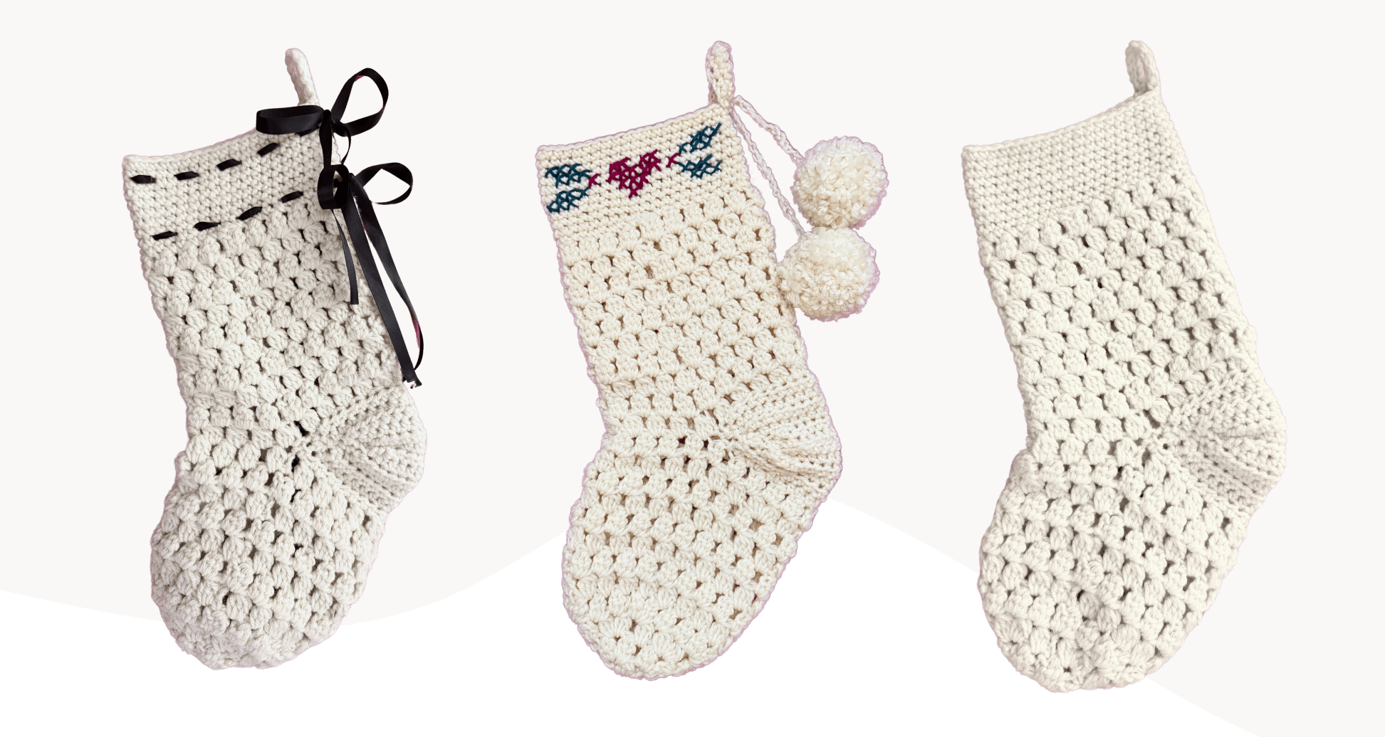 The Boho Stocking – An Easy & Free Holiday Crochet Pattern photo 2