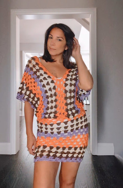 Crochet Dress - April's version photo 11