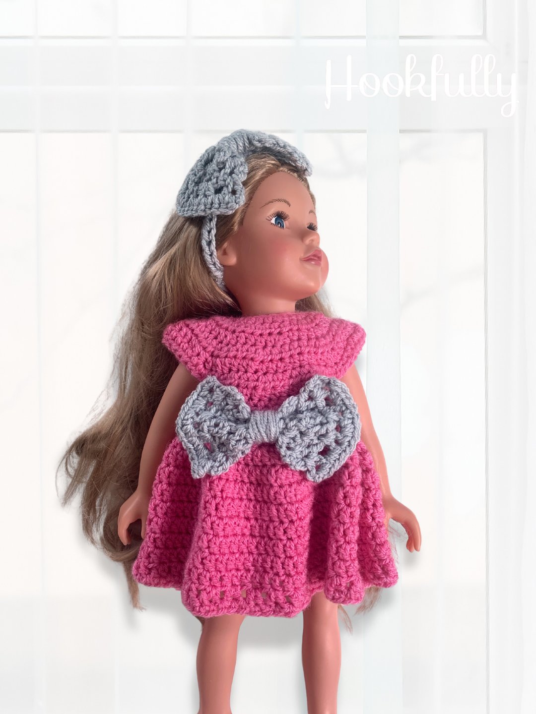 Bowtiful 18” Doll Dress photo 2