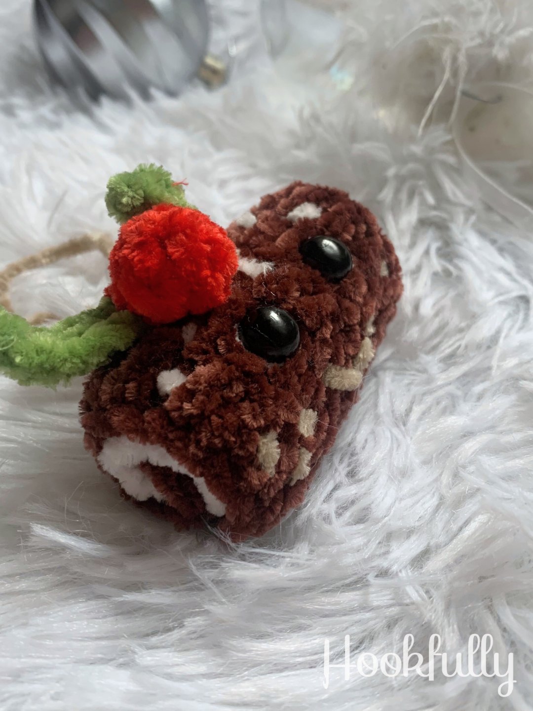 Yule Log Christmas Ornament photo 2