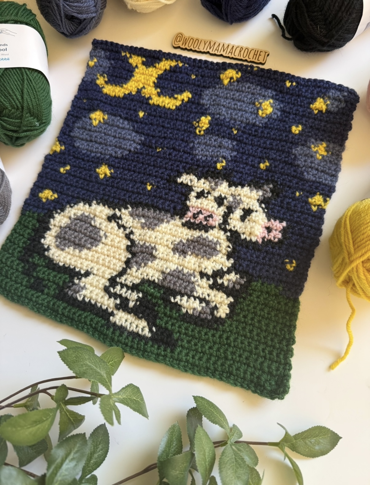 The Two-Headed Calf: A Free Crochet Tapestry Pattern 3 Ways photo 2