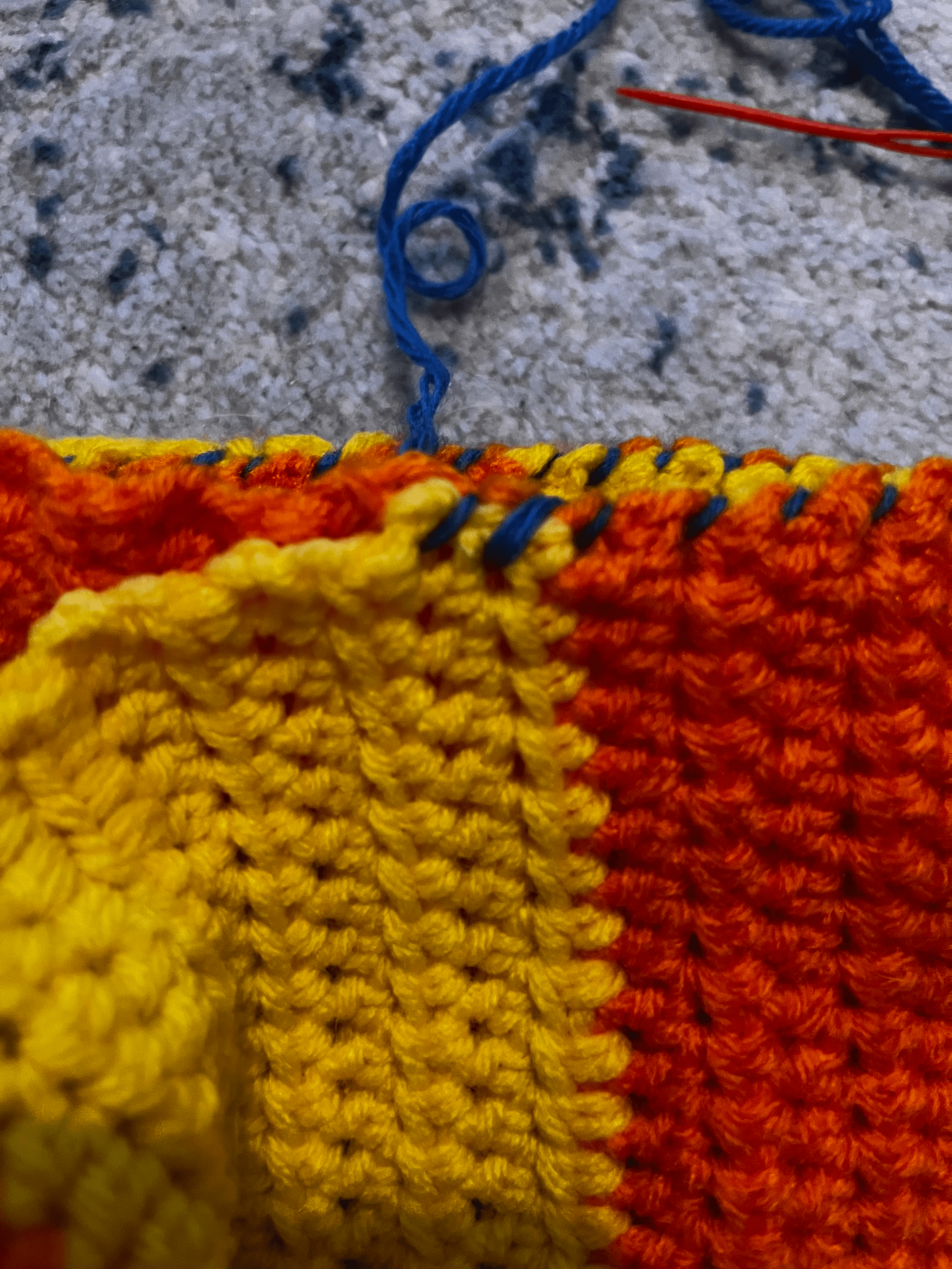 The Retro Check Blanket | Free Crochet Pattern photo 7