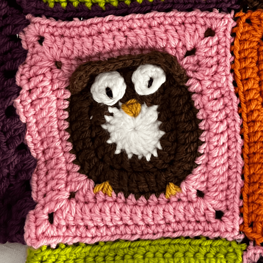 Viral Patchwork Crochet Halloween Cardigan | Free Pattern photo 8