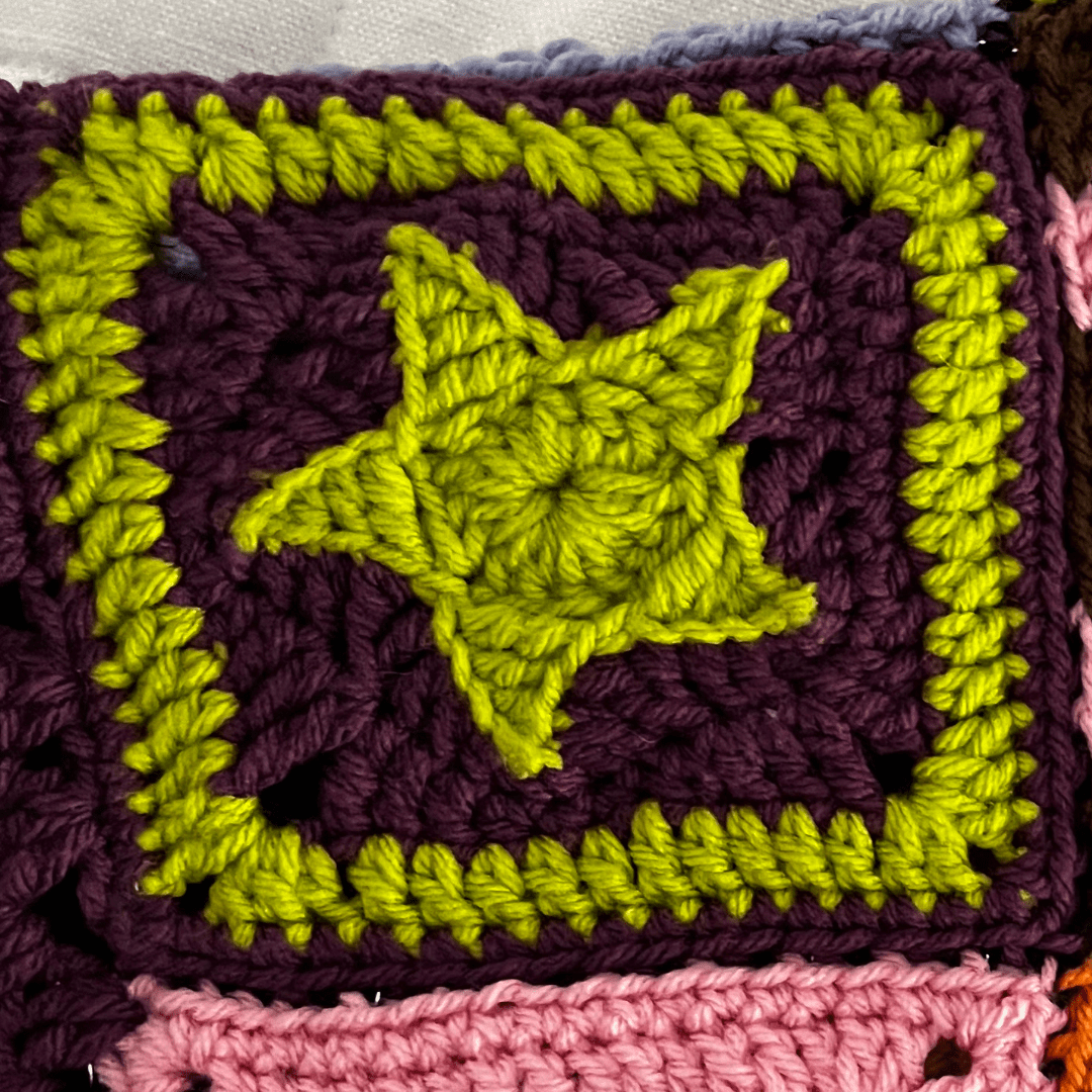 Viral Patchwork Crochet Halloween Cardigan | Free Pattern photo 7