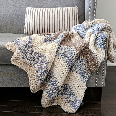 Mixed Chevron Blanket photo 8