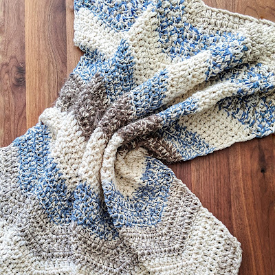 Mixed Chevron Blanket photo 6