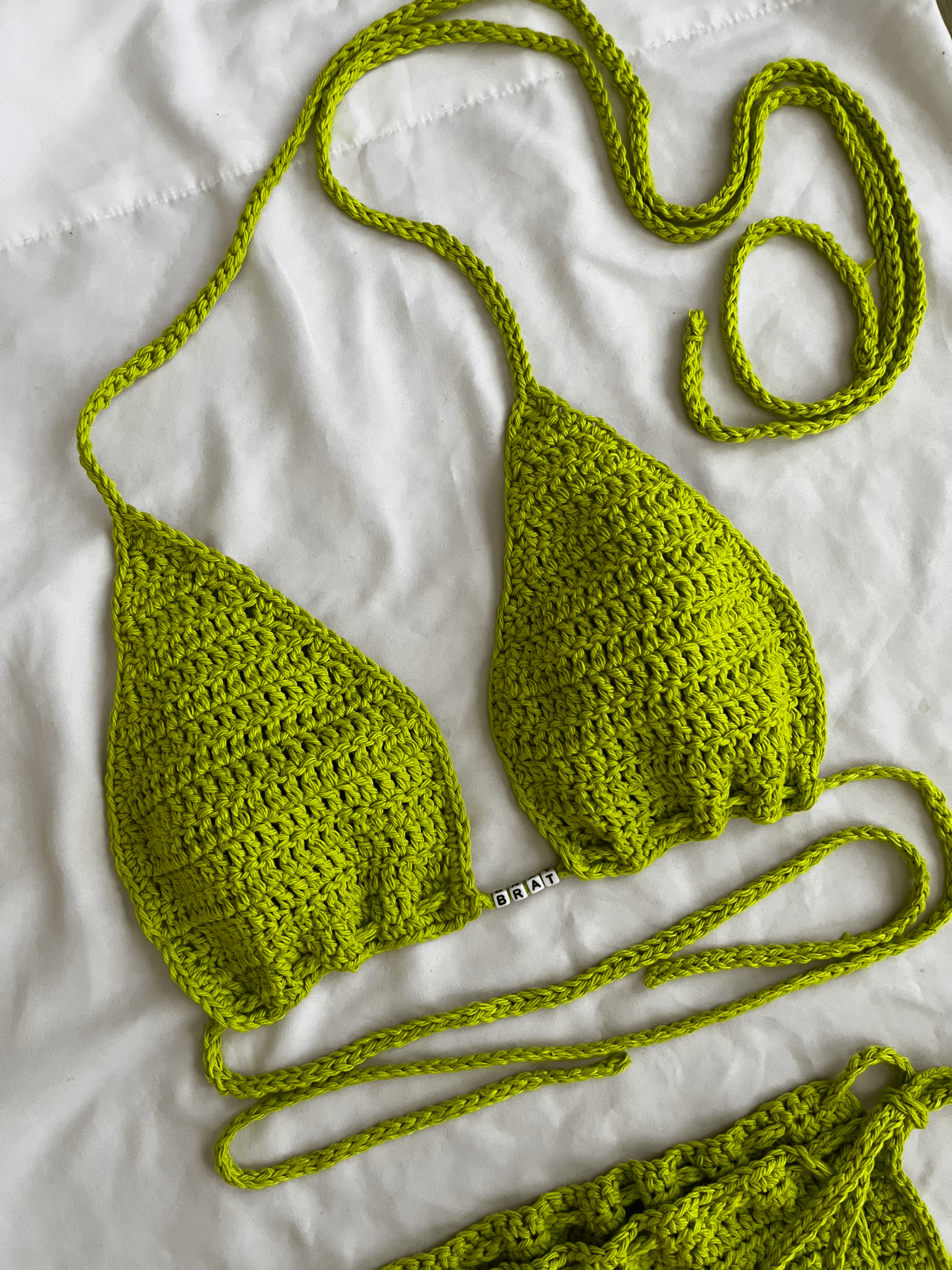 Adjustable Triangle Bikini Free Crochet Pattern photo 5