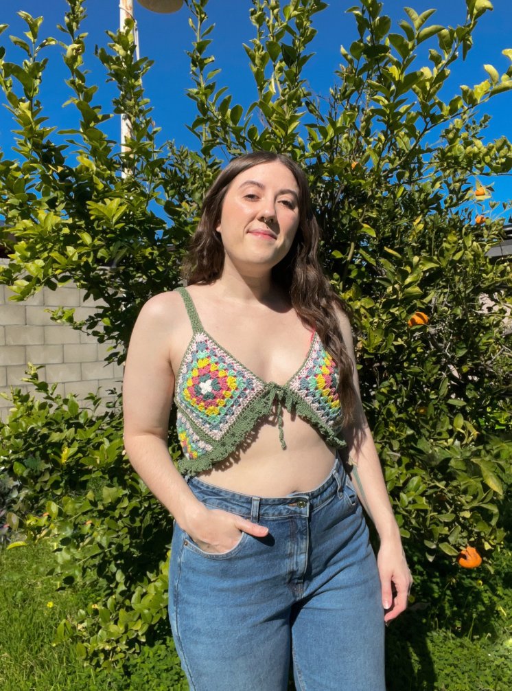 Forest Fae Crochet Top Pattern photo 3
