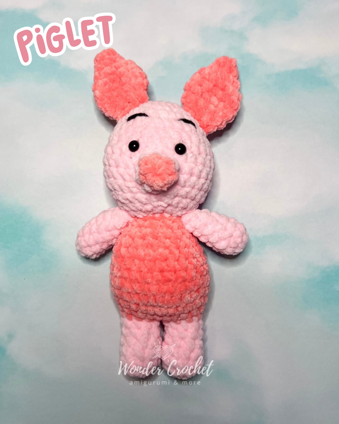 Piglet Free Crochet Pattern - Easy Amigurumi photo 3