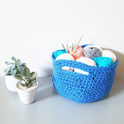Easy Crochet Basket photo 2