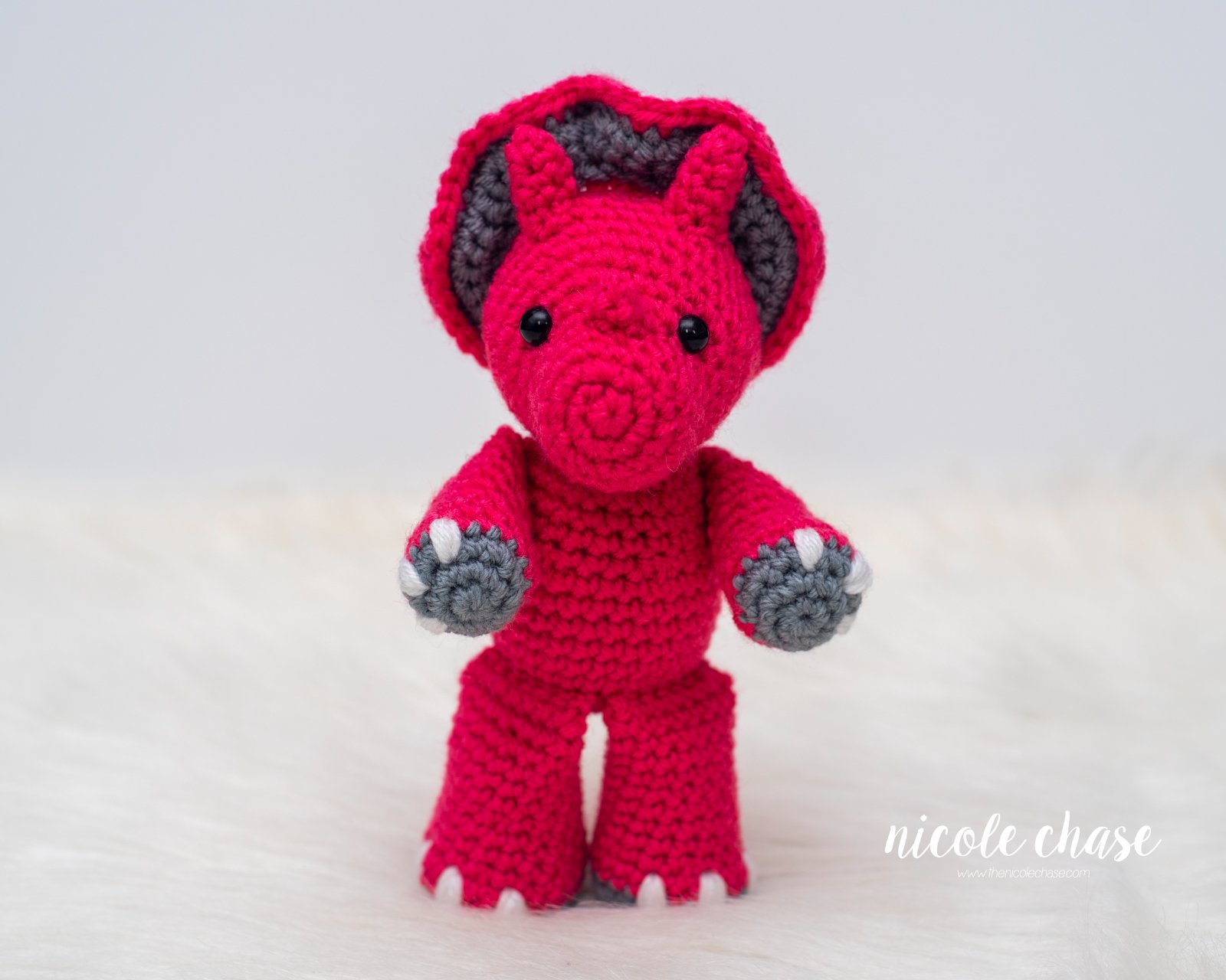 Mini Tanner the Triceratops photo 5