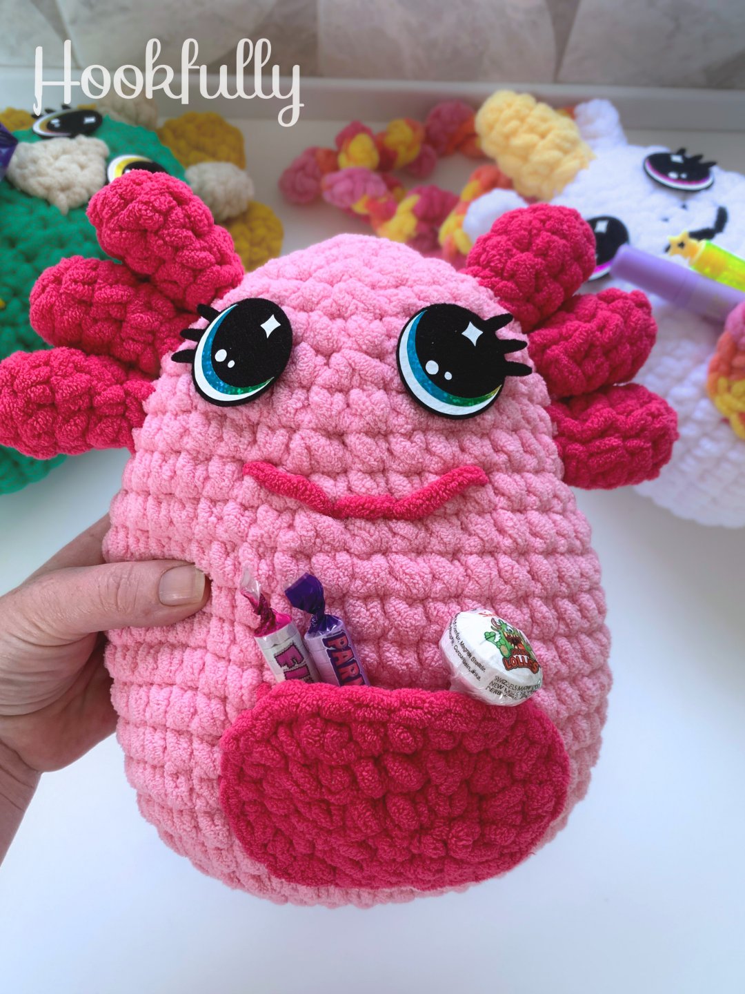 Squishy Axolotl Amigurumi photo 2