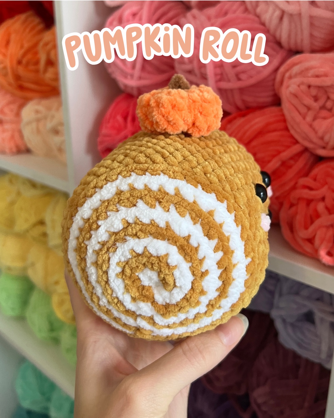 Pumpkin Roll Plush Free Crochet Pattern photo 2