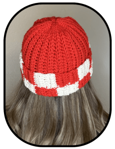 Checkerboard Brim Beanie: Free Crochet Pattern photo 4