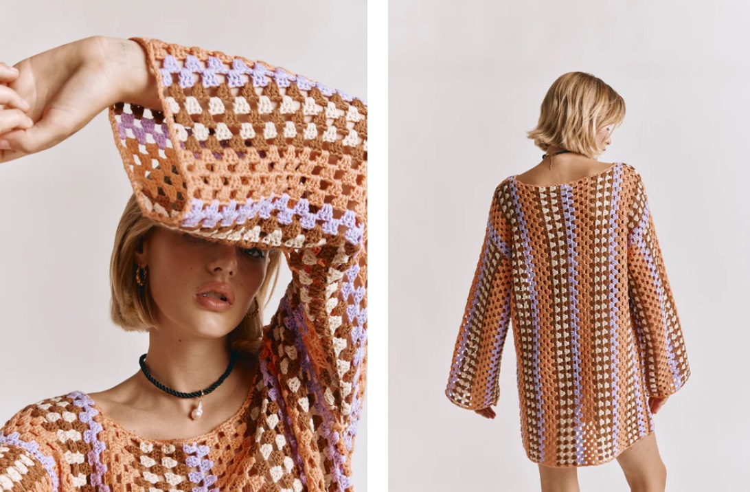 Taylor Swift Crochet Mini Dress photo 4