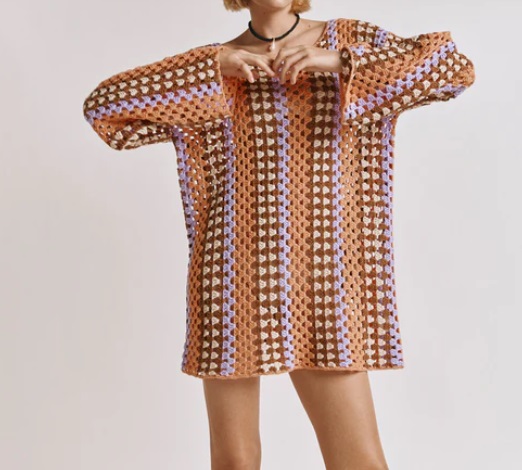 Taylor Swift Crochet Mini Dress photo 3