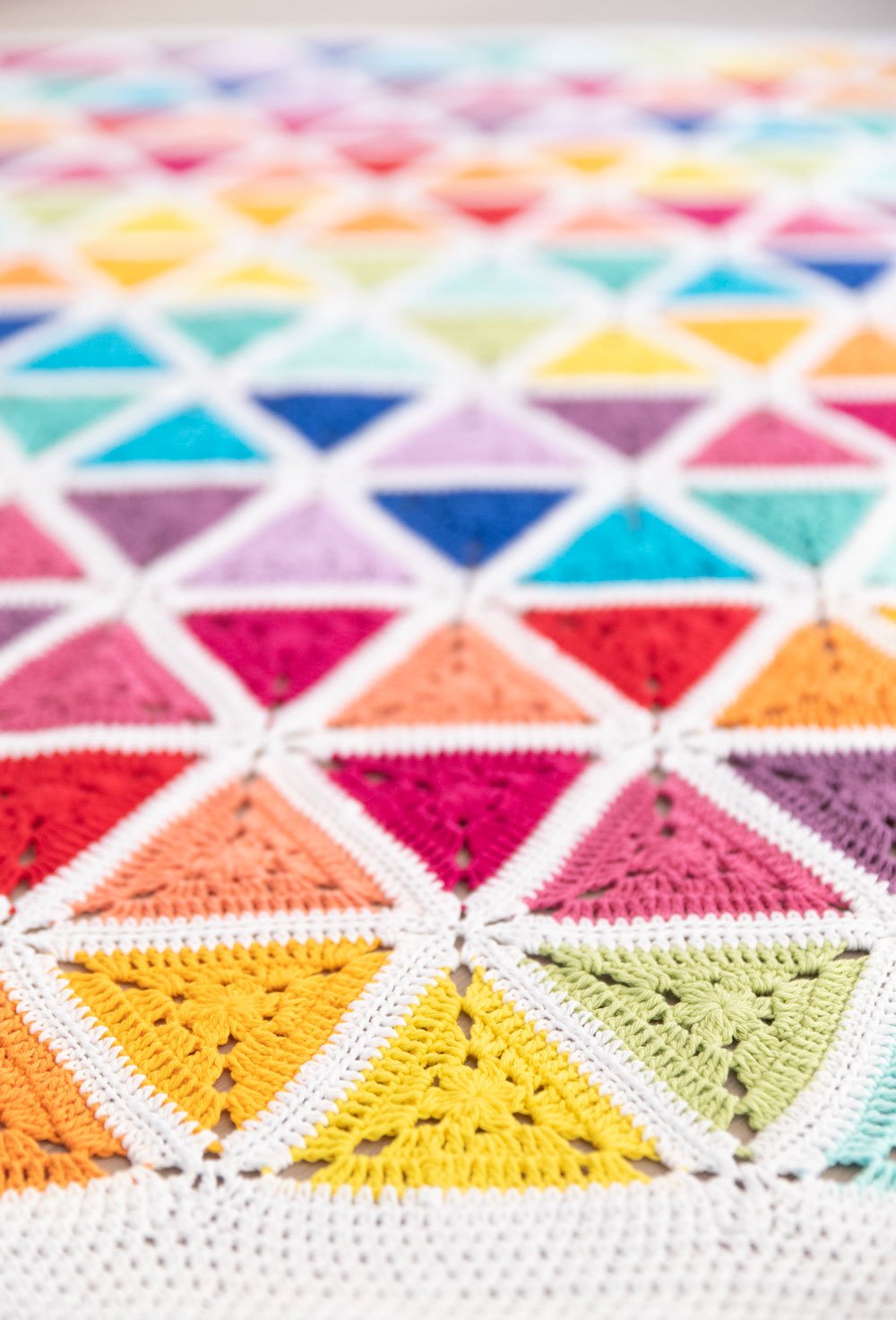 Josephine's rainbow blanket photo 3