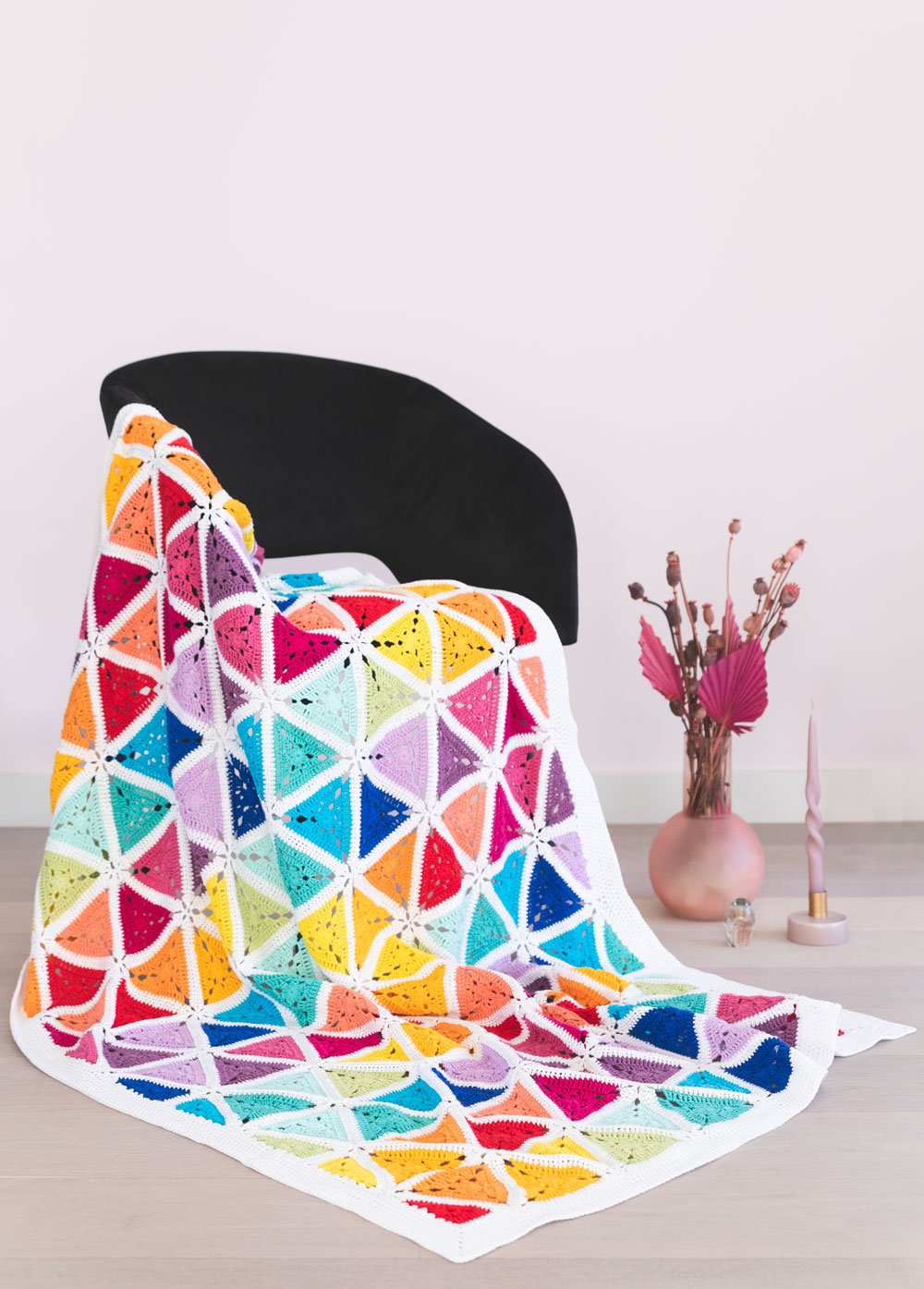 Josephine's rainbow blanket photo 1