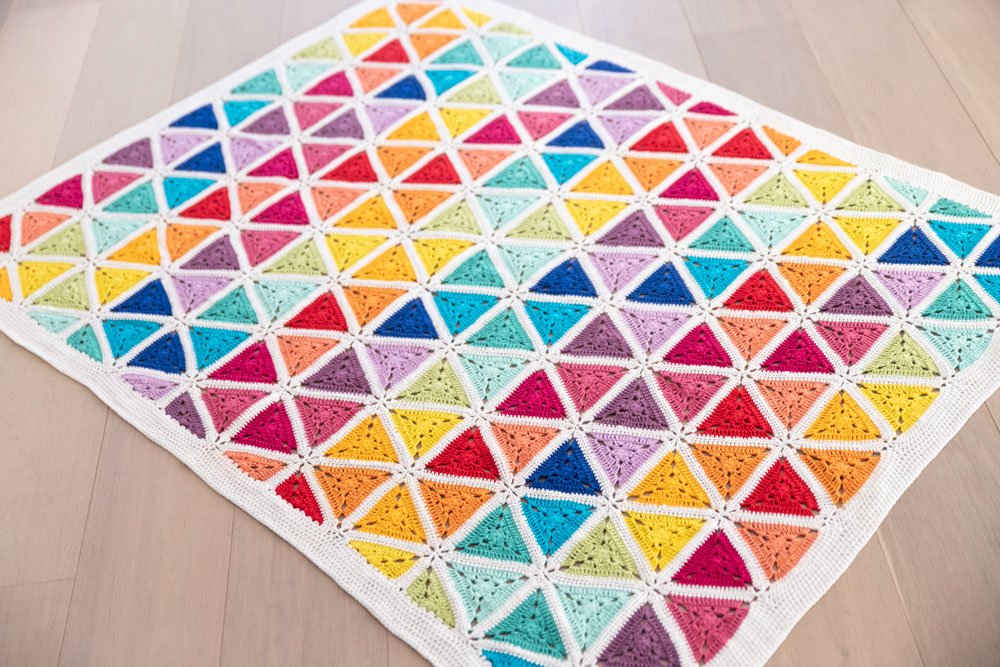 Josephine's rainbow blanket photo 4